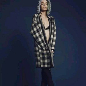 For Love & Lemons KNITZ Lumberjack Cardigan S